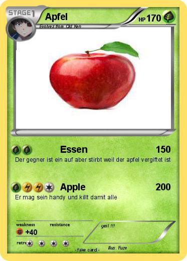 Pokemon Apfel