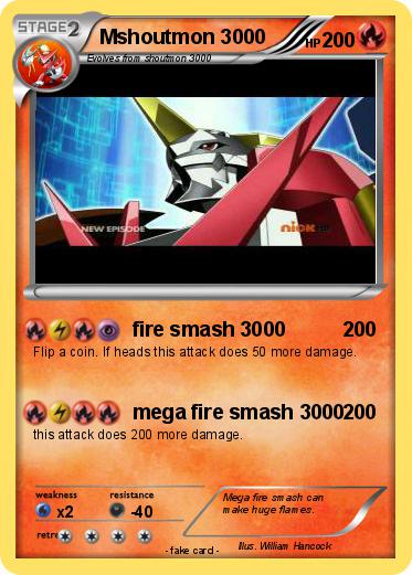 Pokemon Mshoutmon 3000