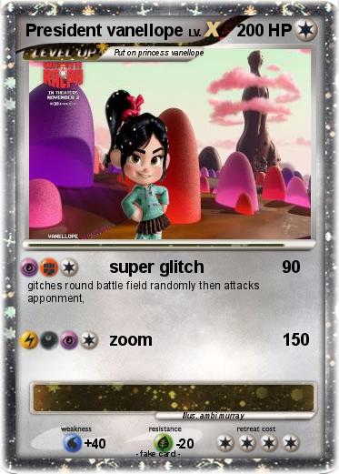 Pokemon President vanellope