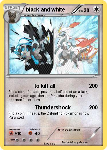 Pokemon black and white