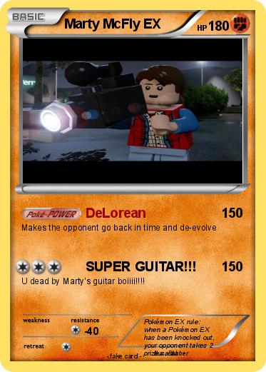 Pokemon Marty McFly EX