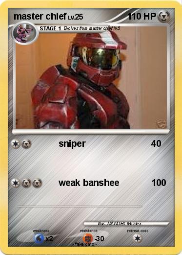 Pokemon master chief
