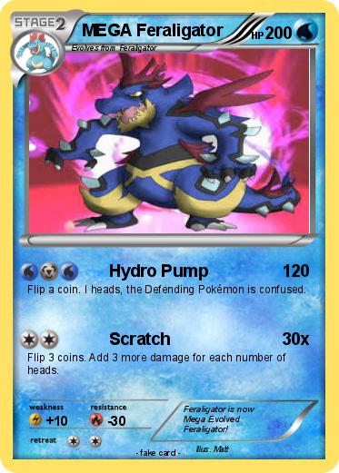 Pokemon MEGA Feraligator