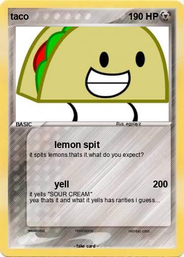 Pokemon taco