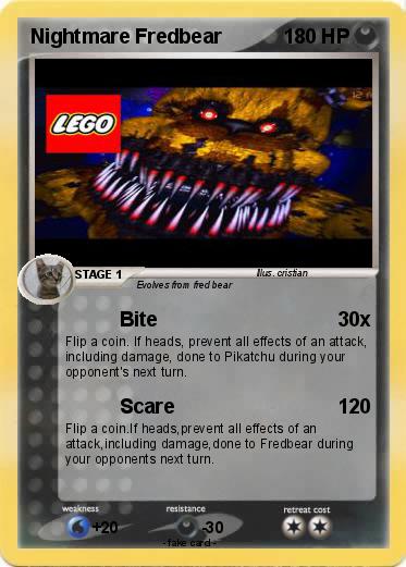 Pokemon Nightmare Fredbear