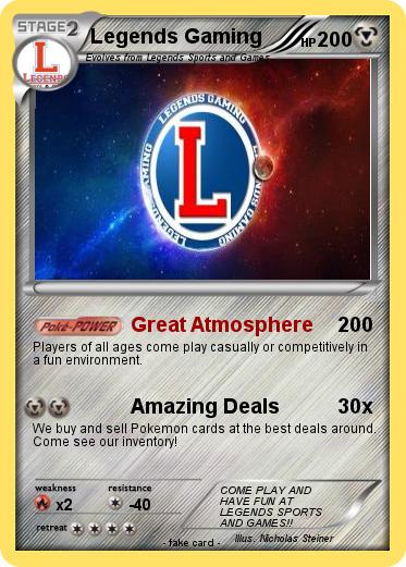 Pokemon Legends Gaming