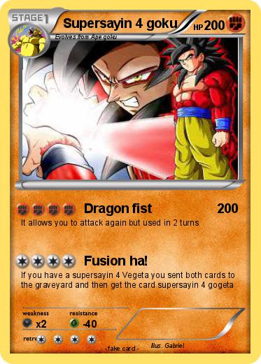 Pokemon Supersayin 4 goku