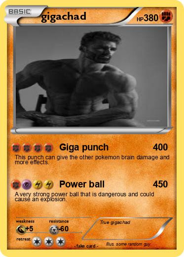 Pokemon gigachad
