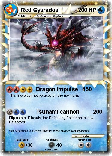 Pokemon Red Gyarados