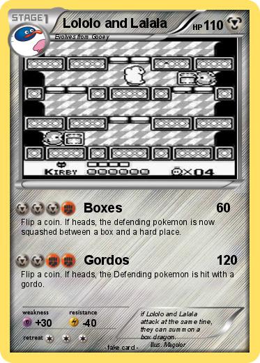 Pokemon Lololo and Lalala