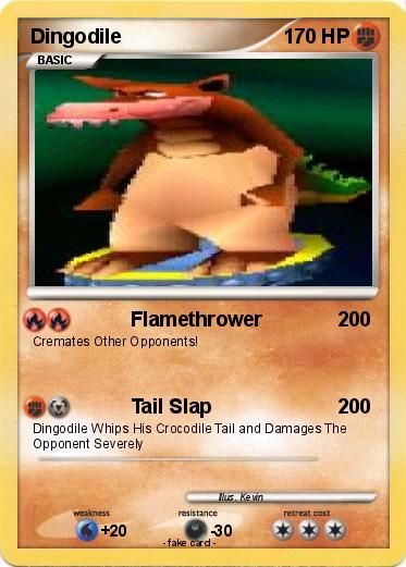 Pokemon Dingodile