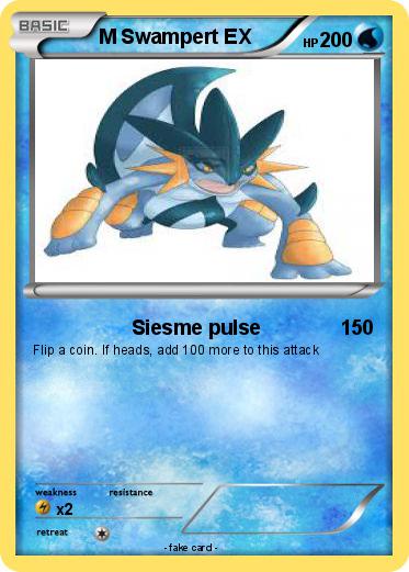 Pokemon M Swampert EX