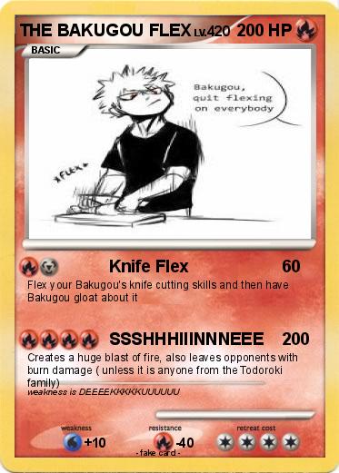Pokemon THE BAKUGOU FLEX