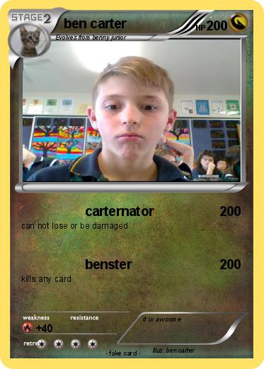 Pokemon ben carter