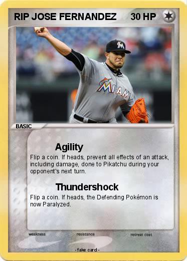 Pokemon RIP JOSE FERNANDEZ