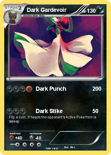 Pokemon Dark Gardevoir