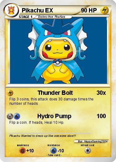 Pokemon Pikachu EX