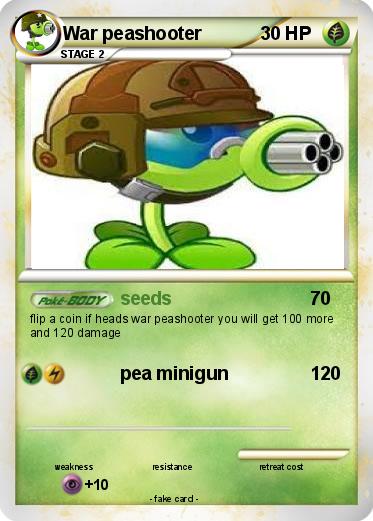 Pokemon War peashooter