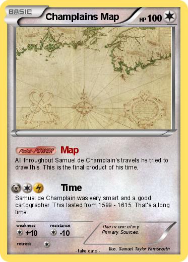 Pokemon Champlains Map