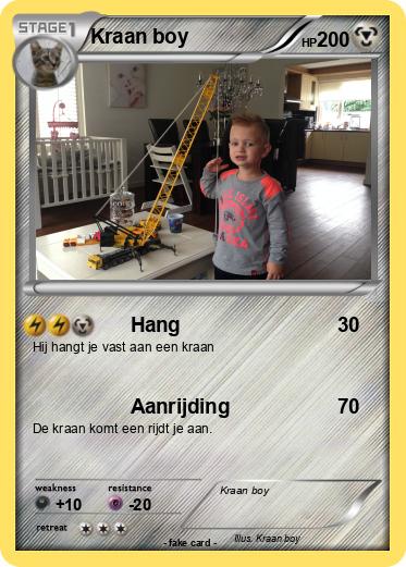 Pokemon Kraan boy