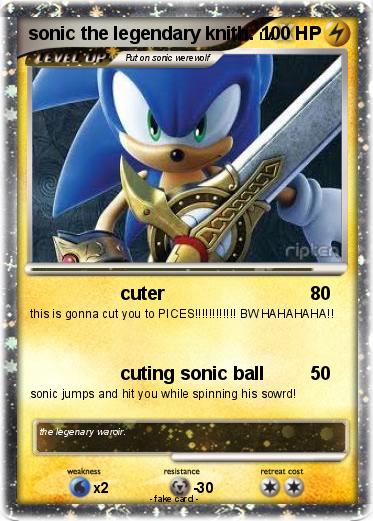 Pokemon sonic the legendary knith.