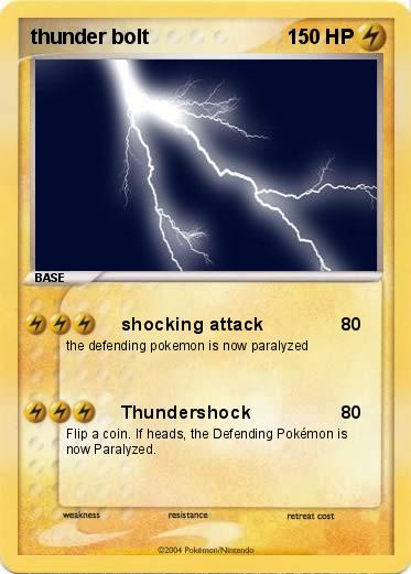 Pokemon thunder bolt