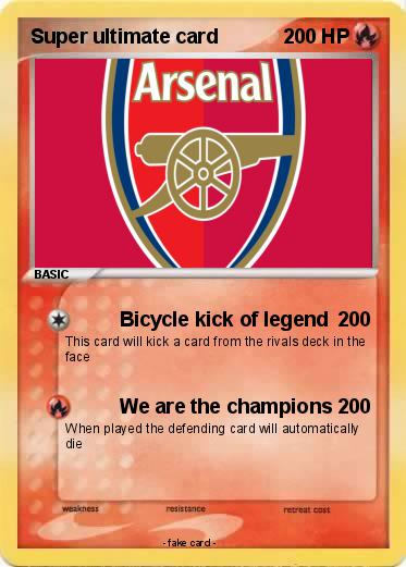 Pokemon Super ultimate card