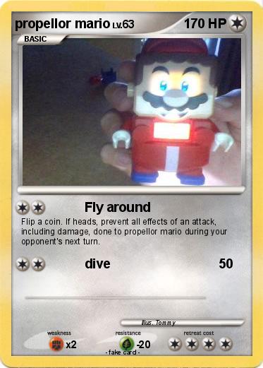 Pokemon propellor mario