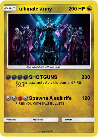 Pokemon ultimate army