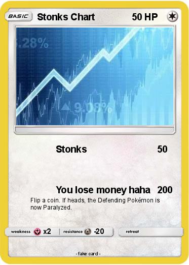 Pokemon Stonks Chart