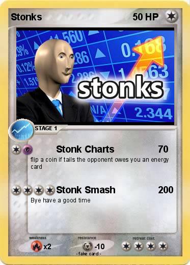 Pokemon Stonks