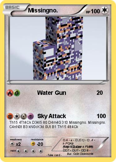 Pokemon Missingno.