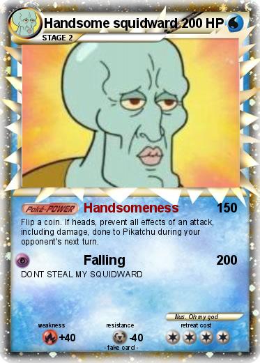 Pokemon Handsome squidward
