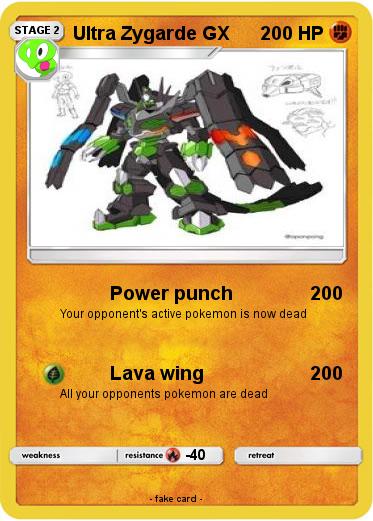 Pokemon Ultra Zygarde GX
