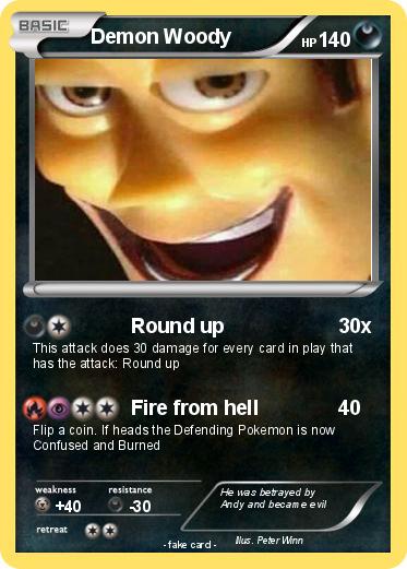 Pokemon Demon Woody