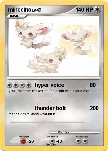 Pokemon minccino