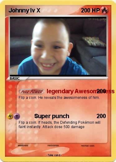 Pokemon Johnny lv X