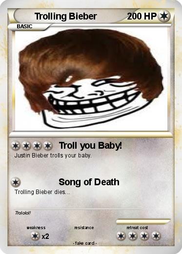 Pokemon Trolling Bieber
