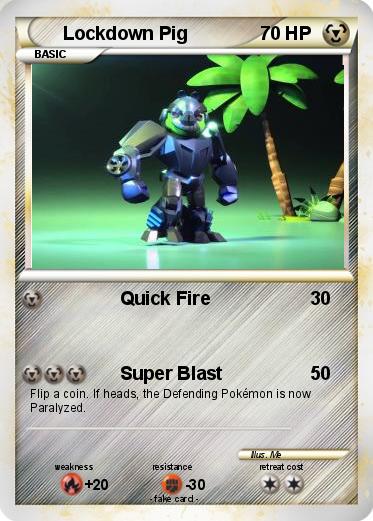 Pokemon Lockdown Pig