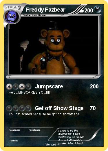 Pokemon Freddy Fazbear