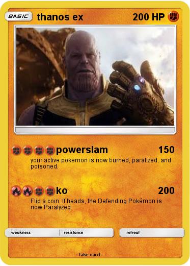 Pokemon thanos ex
