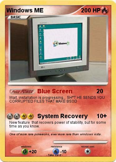 Pokemon Windows ME