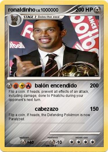 Pokemon ronaldinho