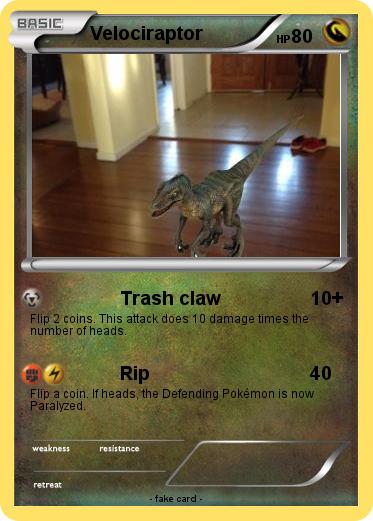 Pokemon Velociraptor