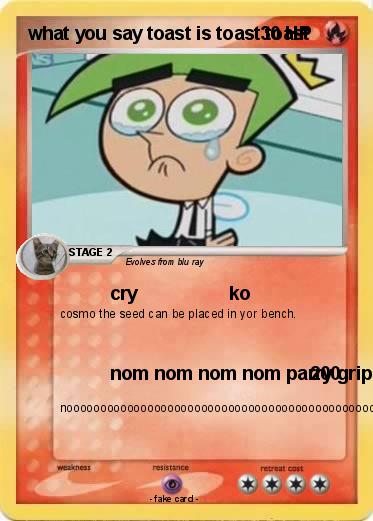 Pokemon what you say toast is toast toast