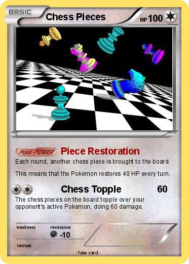 Pokemon Chess Pieces