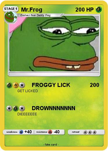 Pokemon Mr.Frog