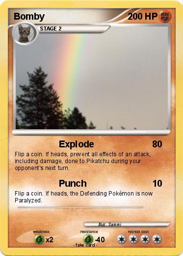 Pokemon Bomby