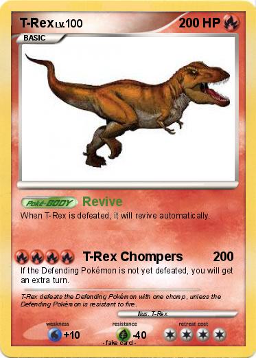 Pokemon T-Rex