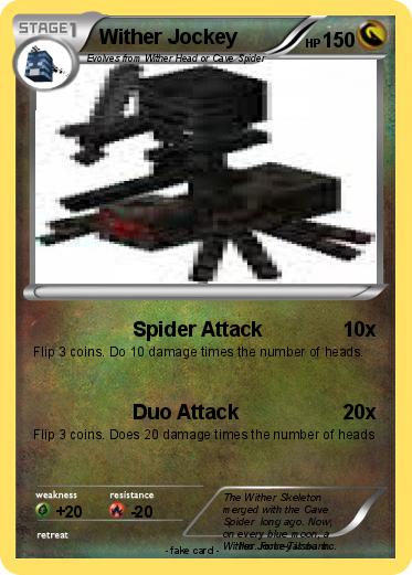 Pokemon Wither Jockey